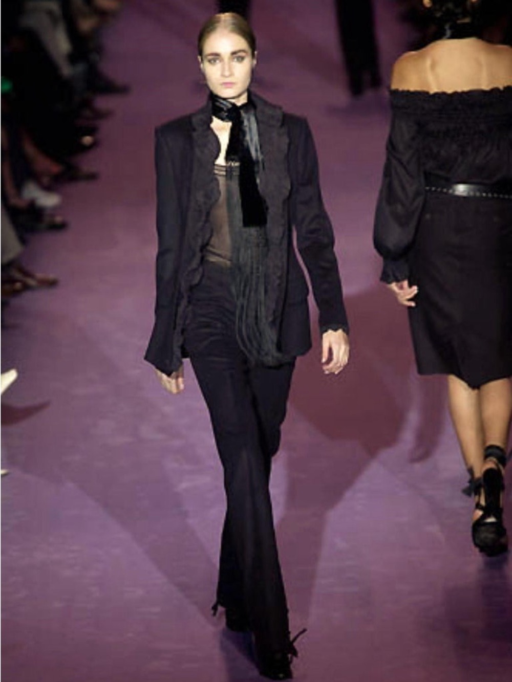 Vintage Tom Ford F/W 2001 Runway Jacket Size FR 44